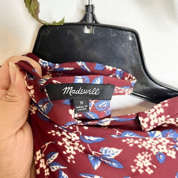 Madewell Bell Sleeve Front-Tie Top - Picture 13 of 14